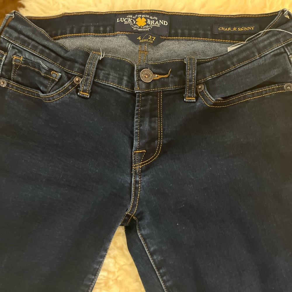 Lucky skinny jeans